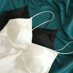 Triangle Cup Mulberry Silk Underwear Steel-free Silk Bra